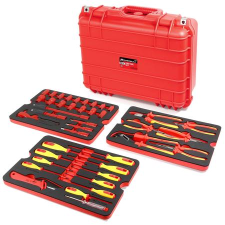 POWERBUILT 50Pc Master Vde Electrical Tool Set 240259